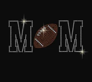 Football Mom Hotfix Spangle Transfer