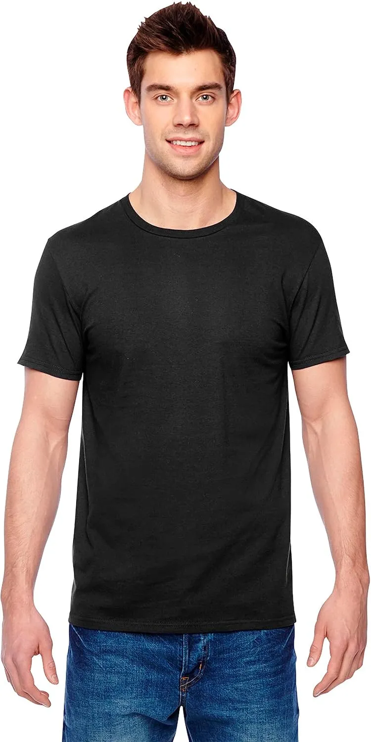 Fruit of the Loom Men's Eversoft Cotton T-Shirts, Breathable & Moisture Wicking with Odor Control, Sizes S-4X