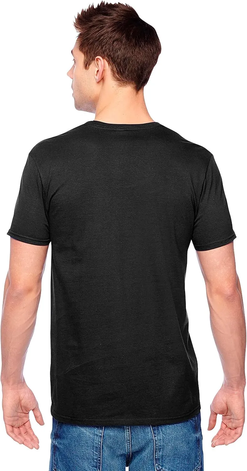 Fruit of the Loom Men's Eversoft Cotton T-Shirts, Breathable & Moisture Wicking with Odor Control, Sizes S-4X