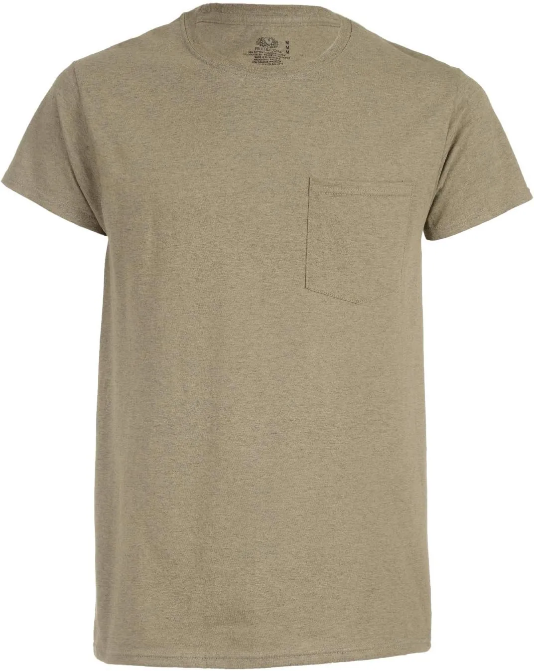 Fruit of the Loom Men's Pocket T-Shirt Multipack (5 Pack)