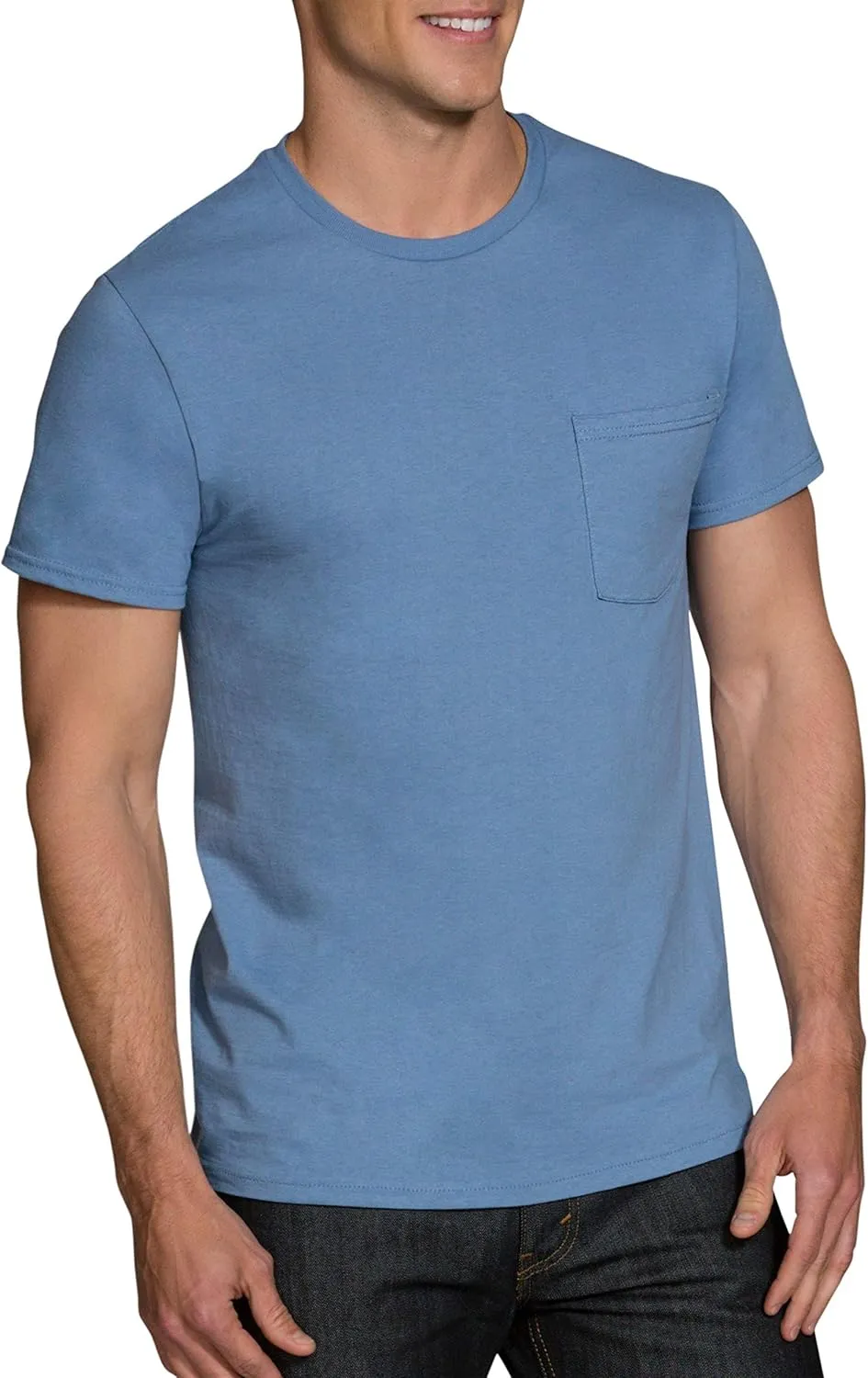 Fruit of the Loom Men's Pocket T-Shirt Multipack (5 Pack)