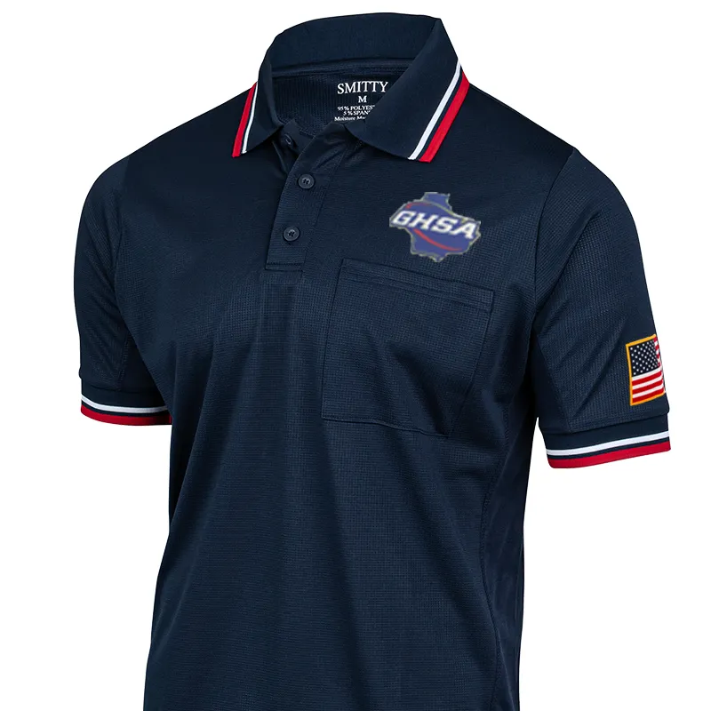 GHSA Logo Dye Sublimated Umpire Shirts