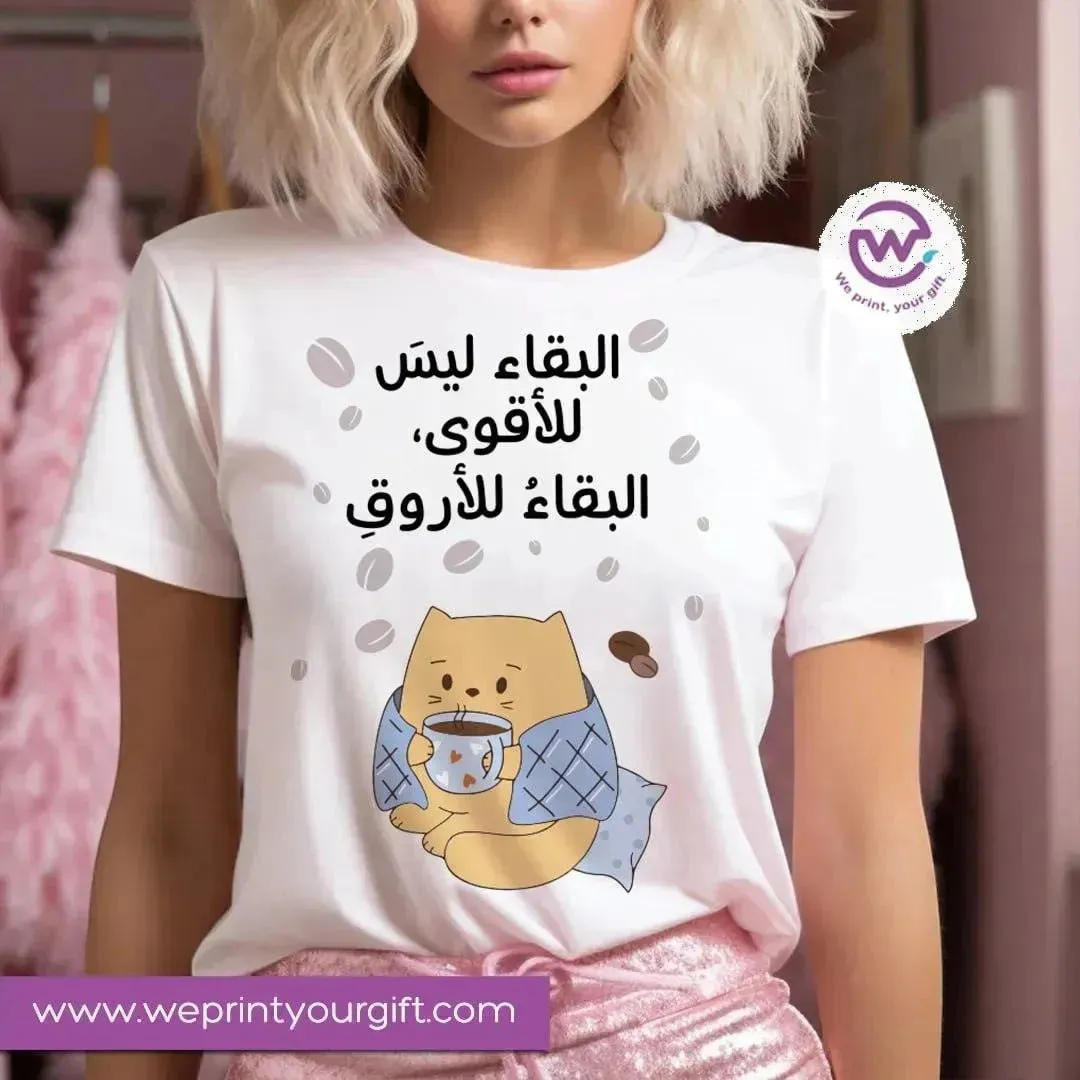 Half sleeve T-shirt -Comic-E