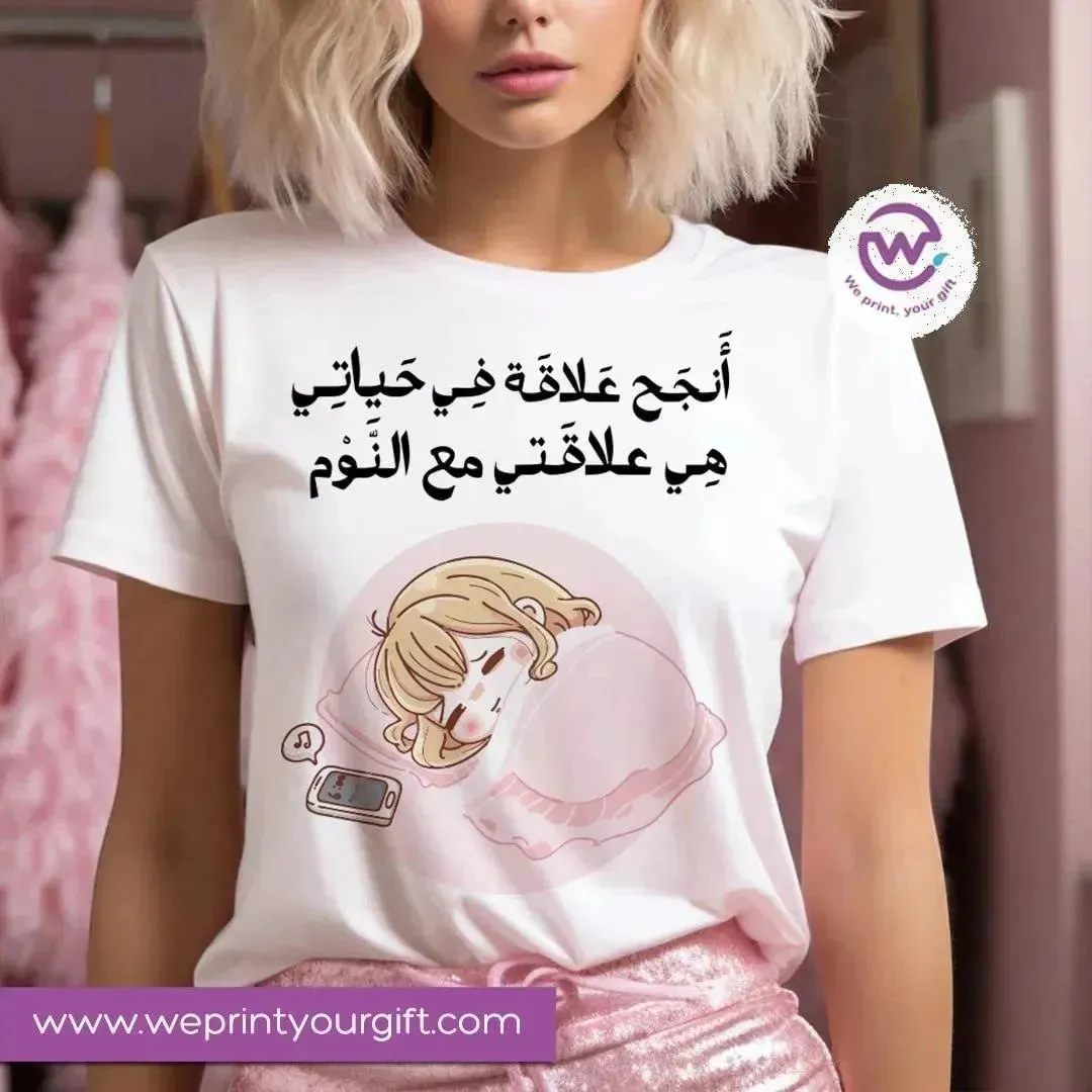 Half sleeve T-shirt -Comic-E