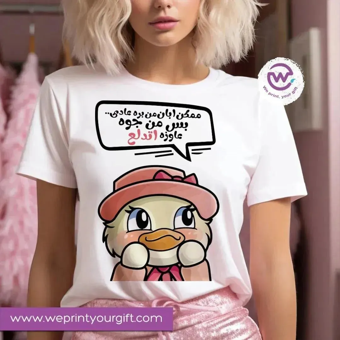 Half sleeve T-shirt -Comic-E