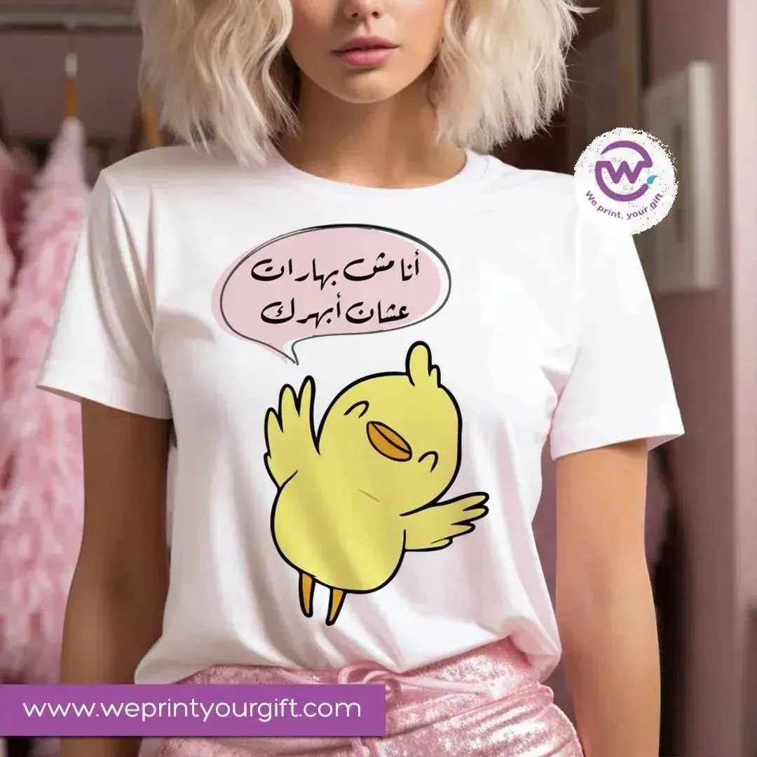Half sleeve T-shirt -Comic-E