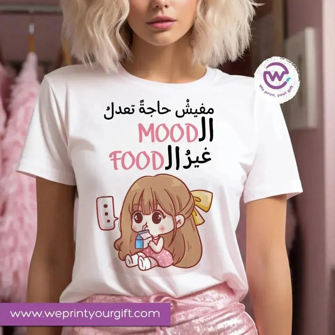 Half sleeve T-shirt -Comic-E