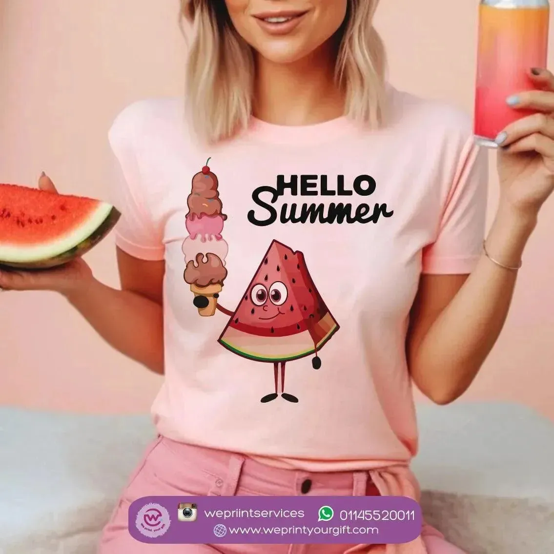 Half sleeve T-shirt- Summer-A