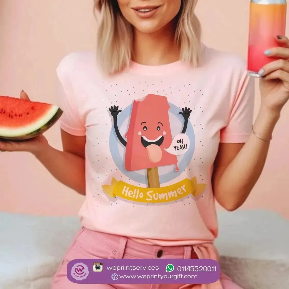 Half sleeve T-shirt- Summer-A