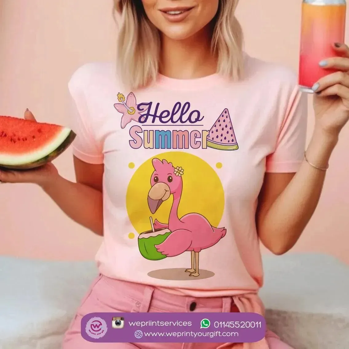 Half sleeve T-shirt- Summer-A