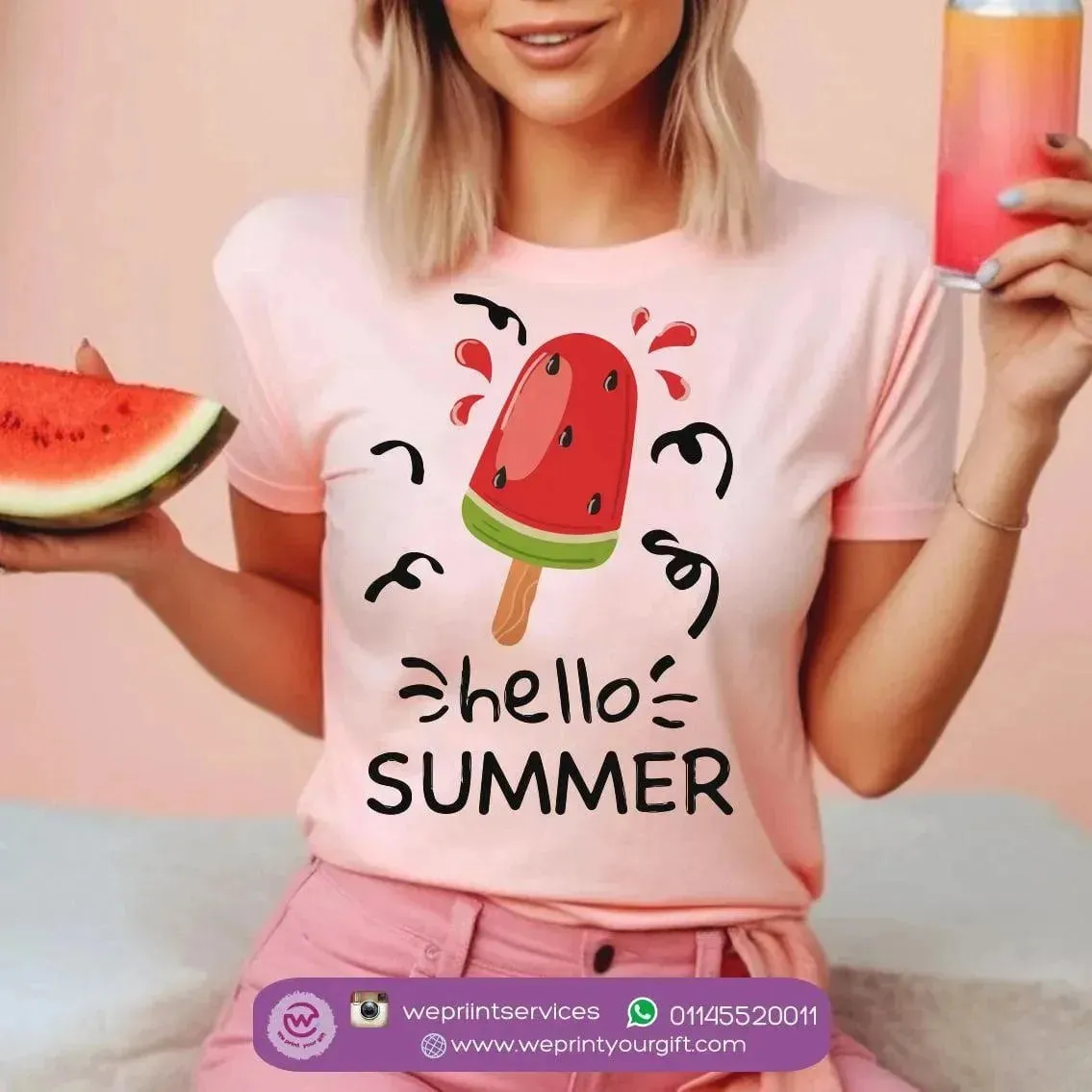 Half sleeve T-shirt- Summer-A