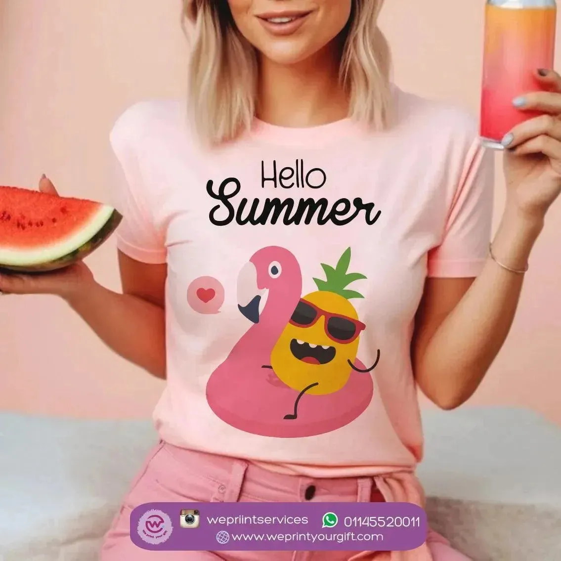 Half sleeve T-shirt- Summer-A