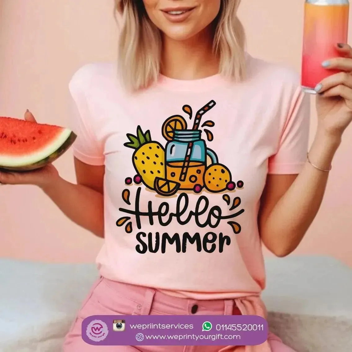 Half sleeve T-shirt- Summer-A