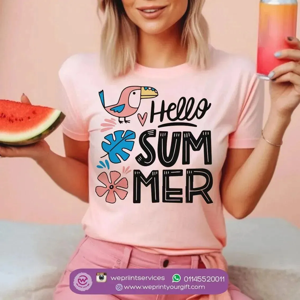 Half sleeve T-shirt- Summer-A