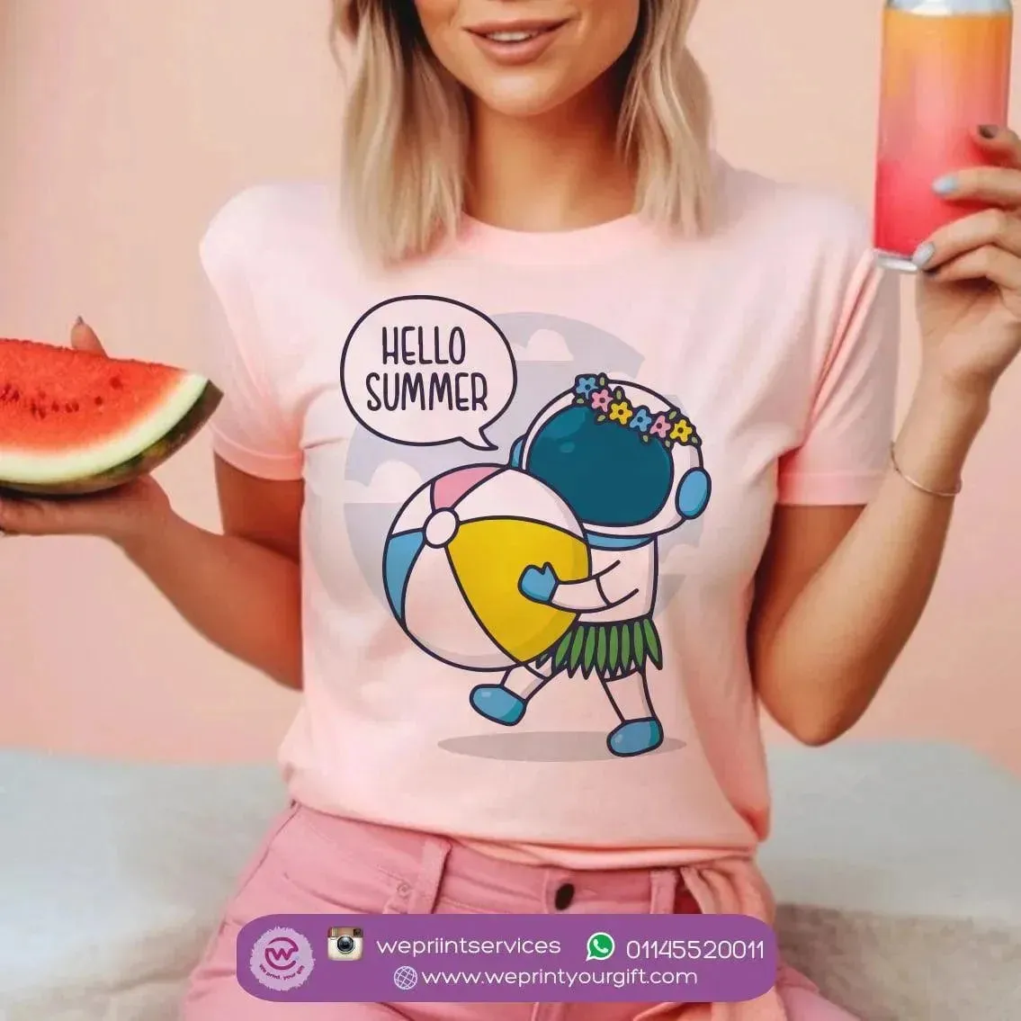 Half sleeve T-shirt- Summer-A