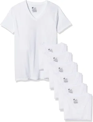 Hanes Men's Comfortsoft V-Neck Tagless Tshirt 3 Pack