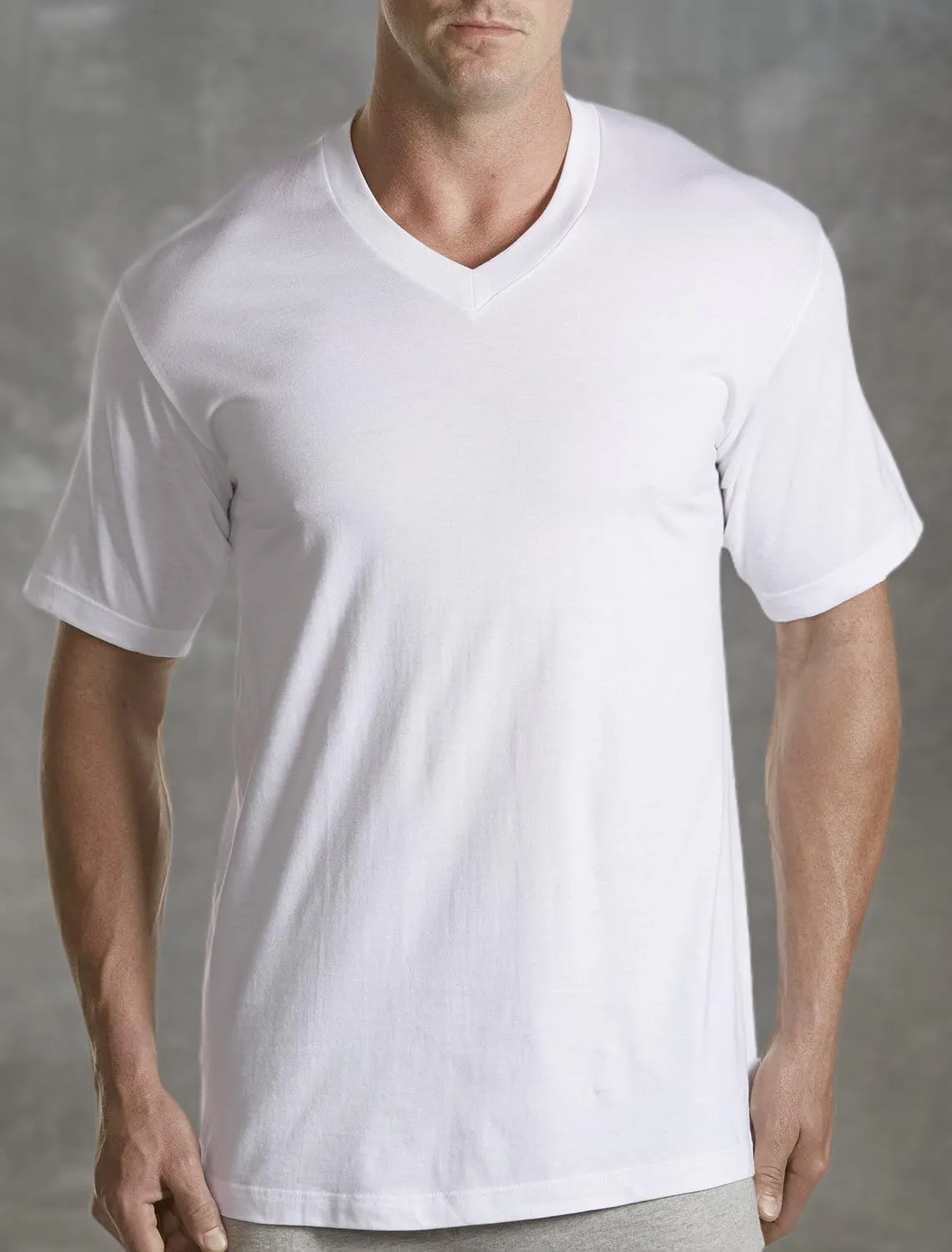 Harbor Bay by DXL Men's Big and Tall 3-pk V-Neck T-Shirts