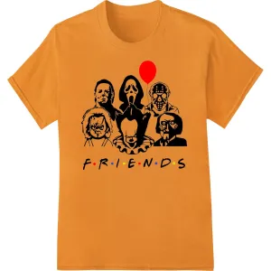 Haunting Friends Halloween Silhouettes - DTF Heat Transfers