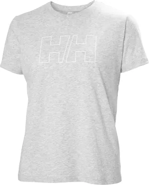 Helly-Hansen HH Tech Logo T-Shirt for Women, Lightweight Sweatshirt, Breathable, Quick-Dry Fabric, Casual Activewear
