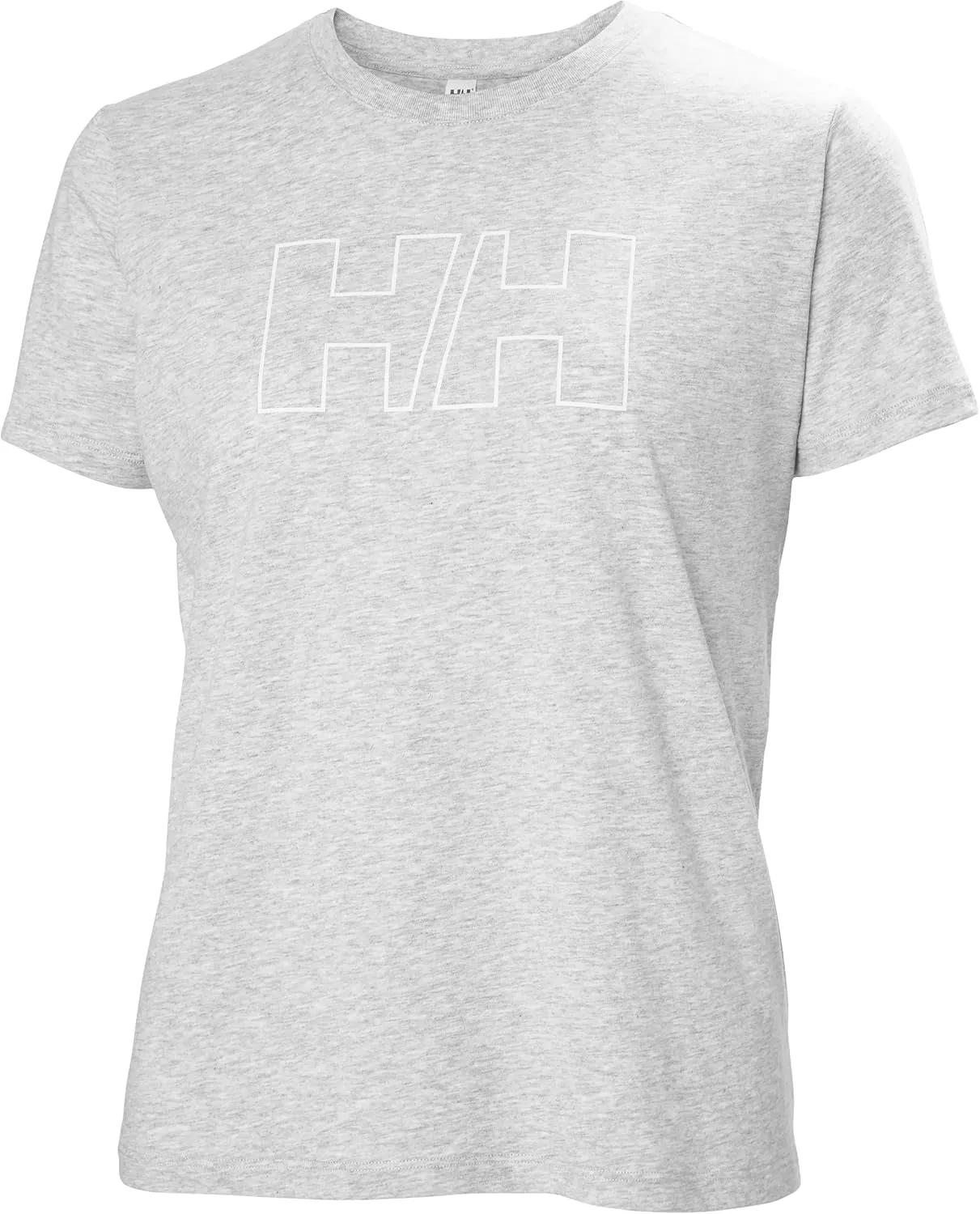 Helly-Hansen HH Tech Logo T-Shirt for Women, Lightweight Sweatshirt, Breathable, Quick-Dry Fabric, Casual Activewear