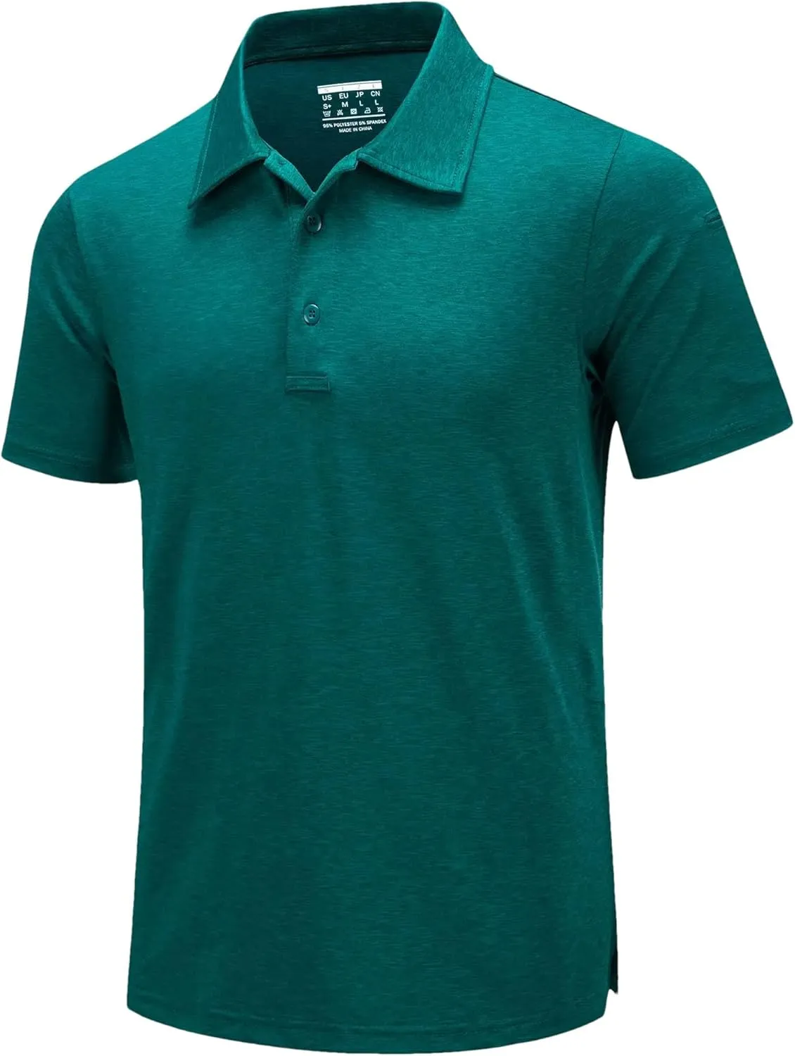 Hgvcfcv Summer Casual Short Sleeve Polos T-Shirts Mens Moisture Golf Tshirts Quick Dry Work Shirt Pullover Tops