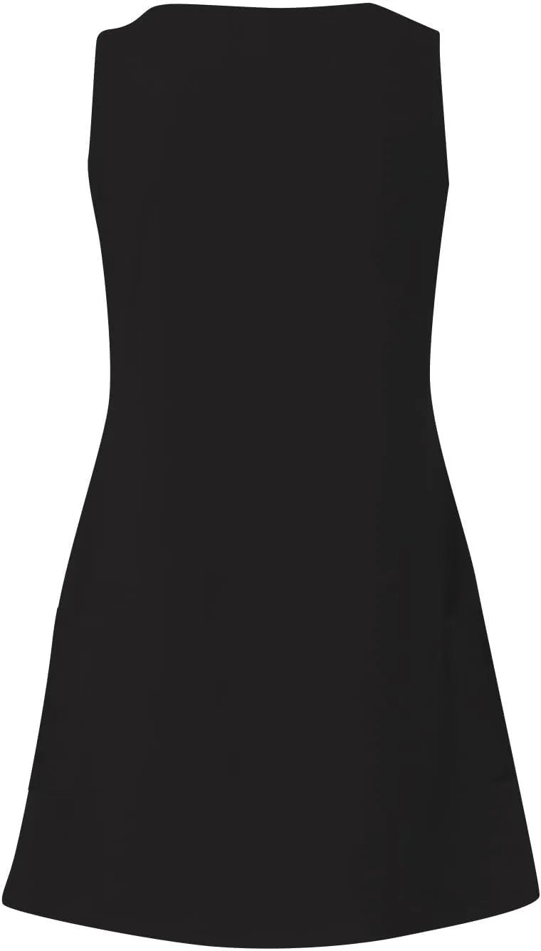 HXHYQKP Womens Sun Dresses Summer Boho Beach Dress Floral T-Shirts Dress V Neck Loose Tank Dresses with Pockets