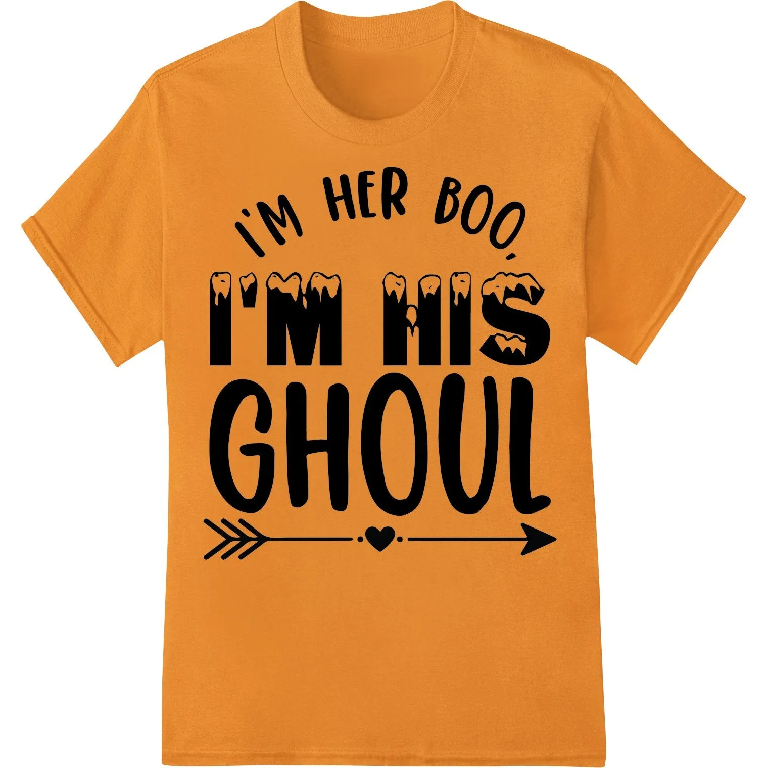 I'm Her Boo, I'm His Ghoul - Spooky Couple's Halloween Shirt