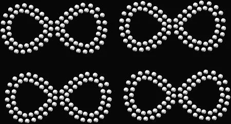 Infinity Hotfix Spangle Transfer - Set of 16 Transfers
