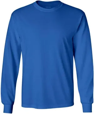 Joe's USA Men's Long Sleeve Heavyweight Cotton T-Shirts in Regular, Big & Tall