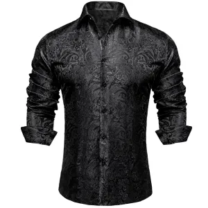Long Sleeve Button Stripe Casual Men's Shirt