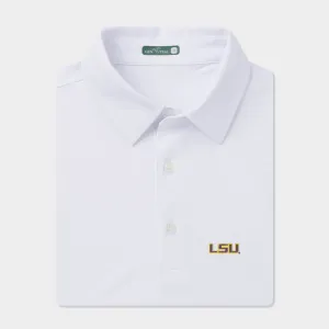 LSU Solid Performance Polo