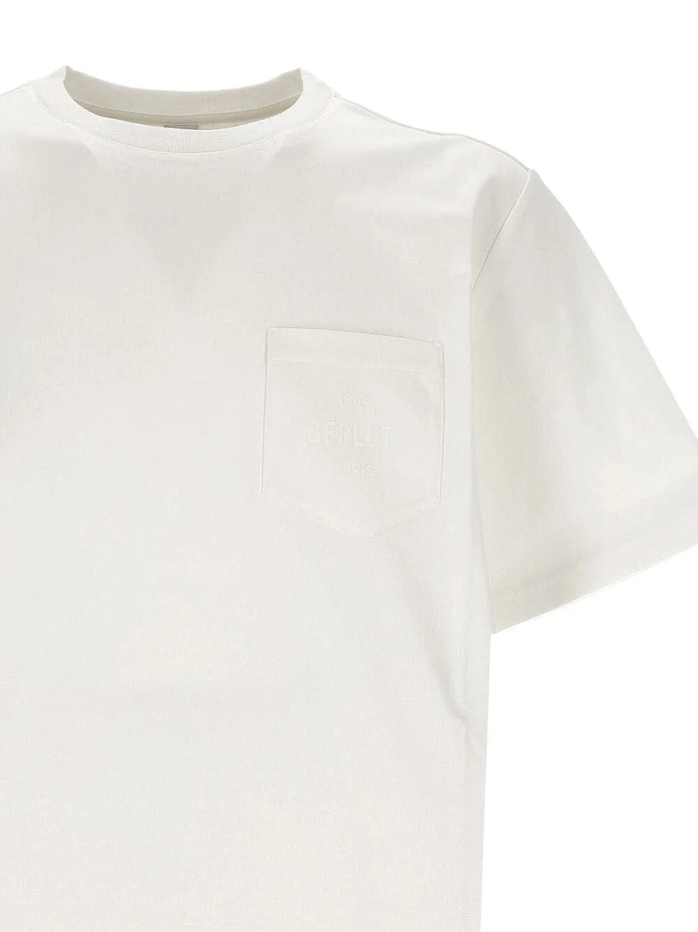 Luxurious Men's White T-Shirt