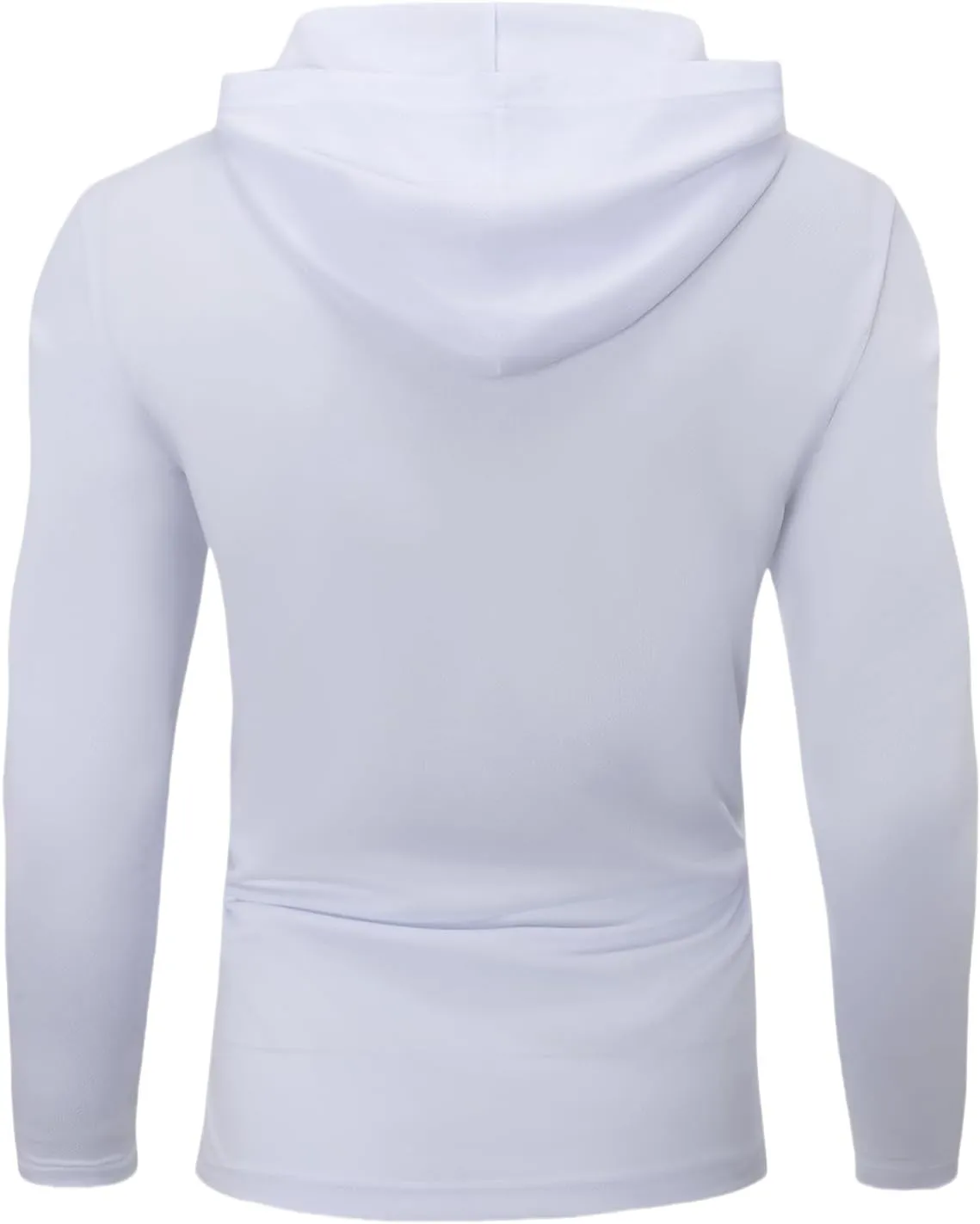 Men UPF 50  Sun Protection Hoodie Long Sleeve T Shirts Pack Quick Dry Shirt for Athletic Running Activewear Workout