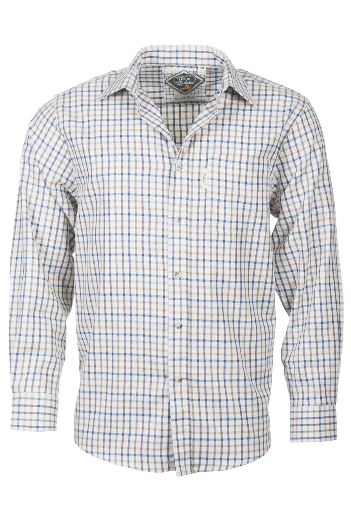 Men's Country Check Shirt - Harvest Time