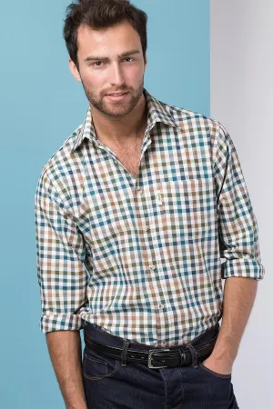 Men's Country Check Shirt - Harvest Time