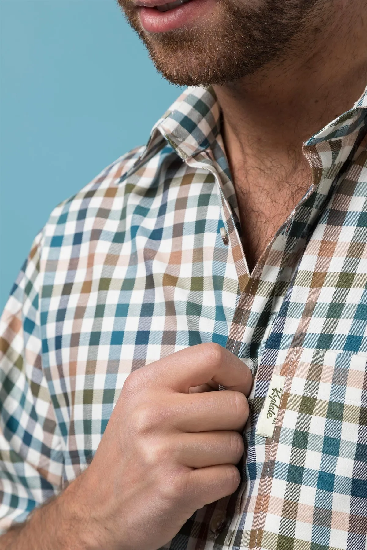 Men's Country Check Shirt - Harvest Time
