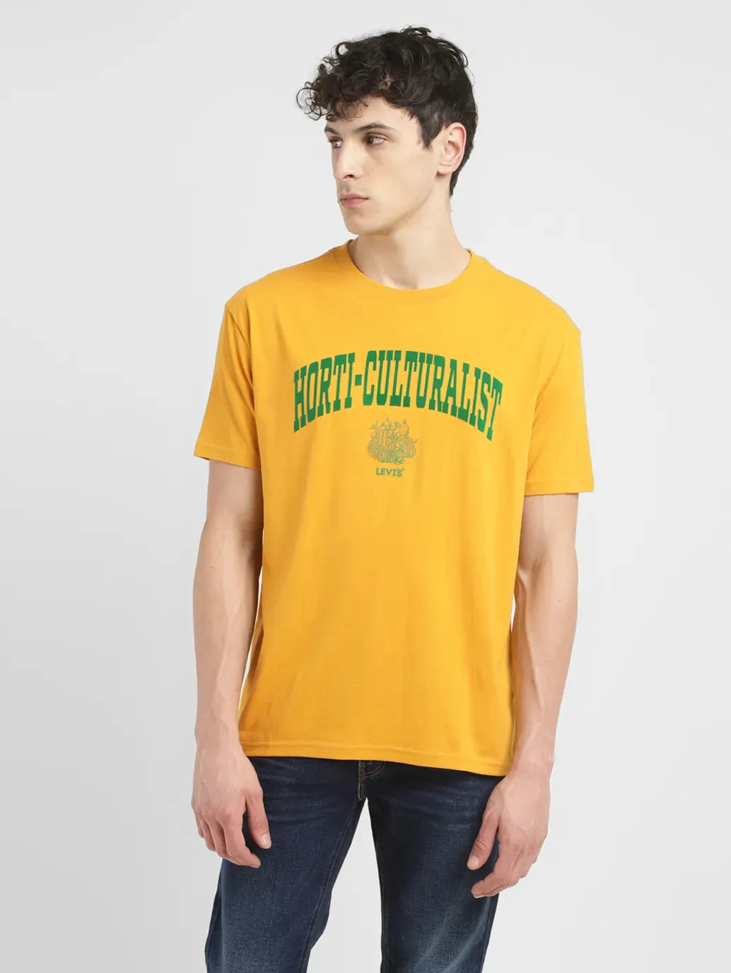 Men's Print Crew Neck T-shirt