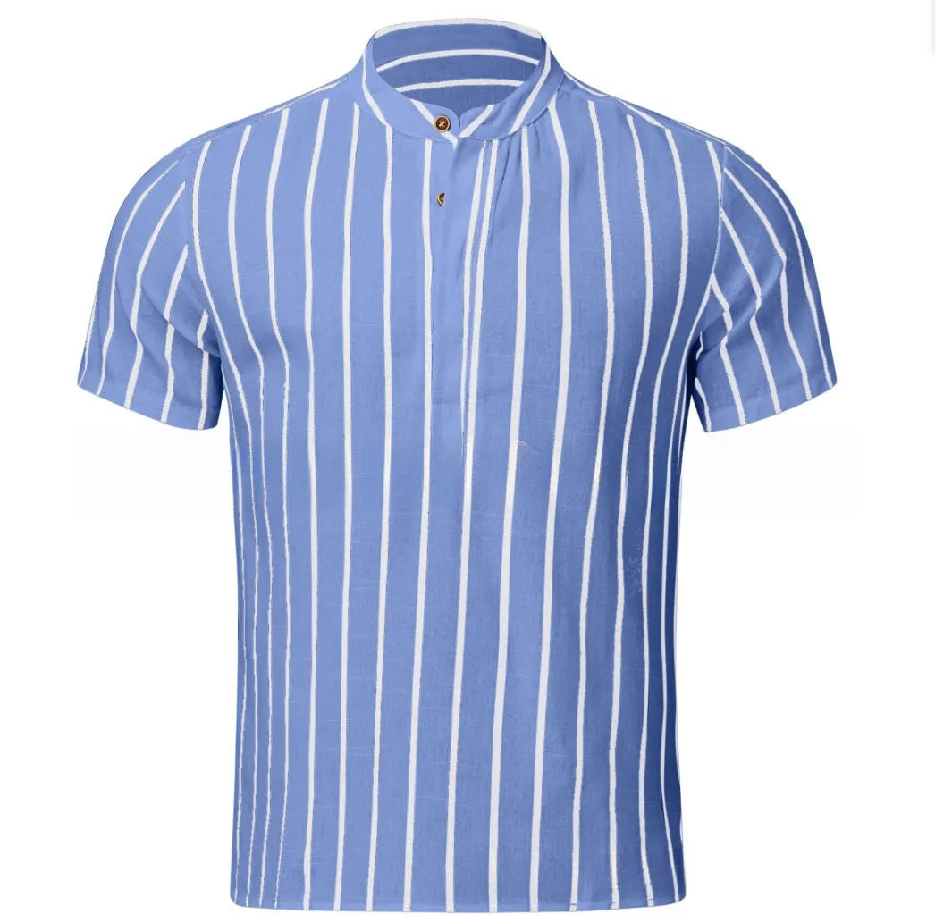 Men's Trendy Striped Casual Shirt