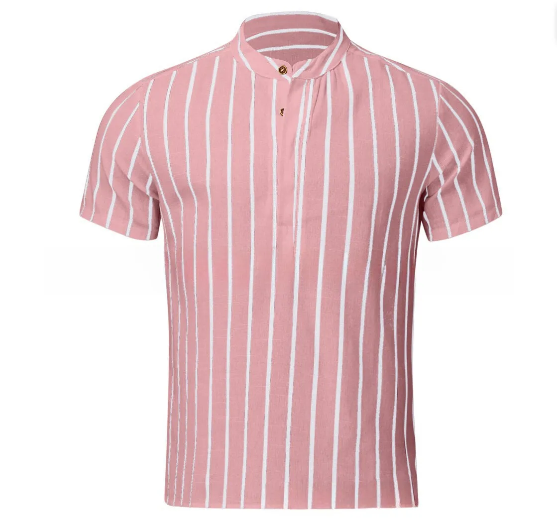 Men's Trendy Striped Casual Shirt