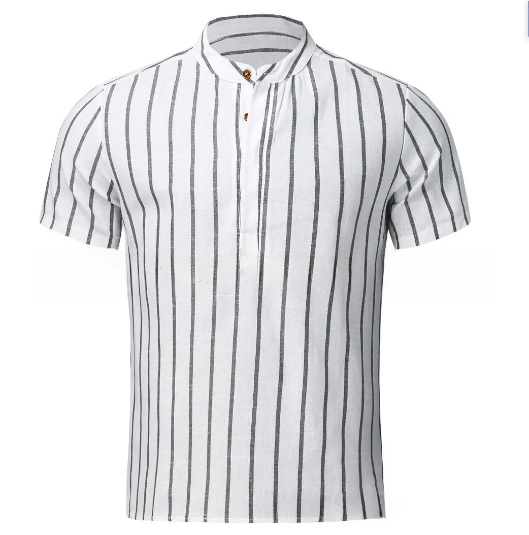 Men's Trendy Striped Casual Shirt
