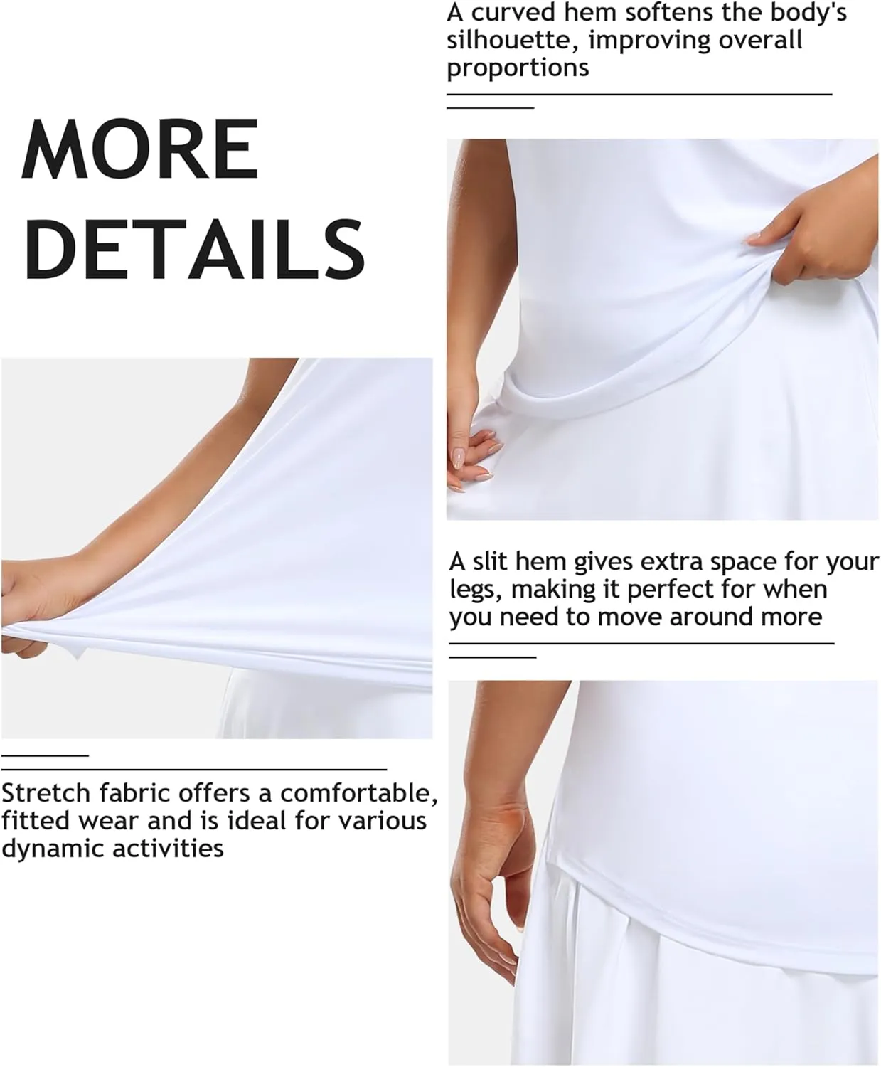 MoFiz Women's Plus Size Workout Tank Tops Sleeveless T-Shirts Quick Dry Tennis Shirt Running Casual Tops for Summer XL-5XL