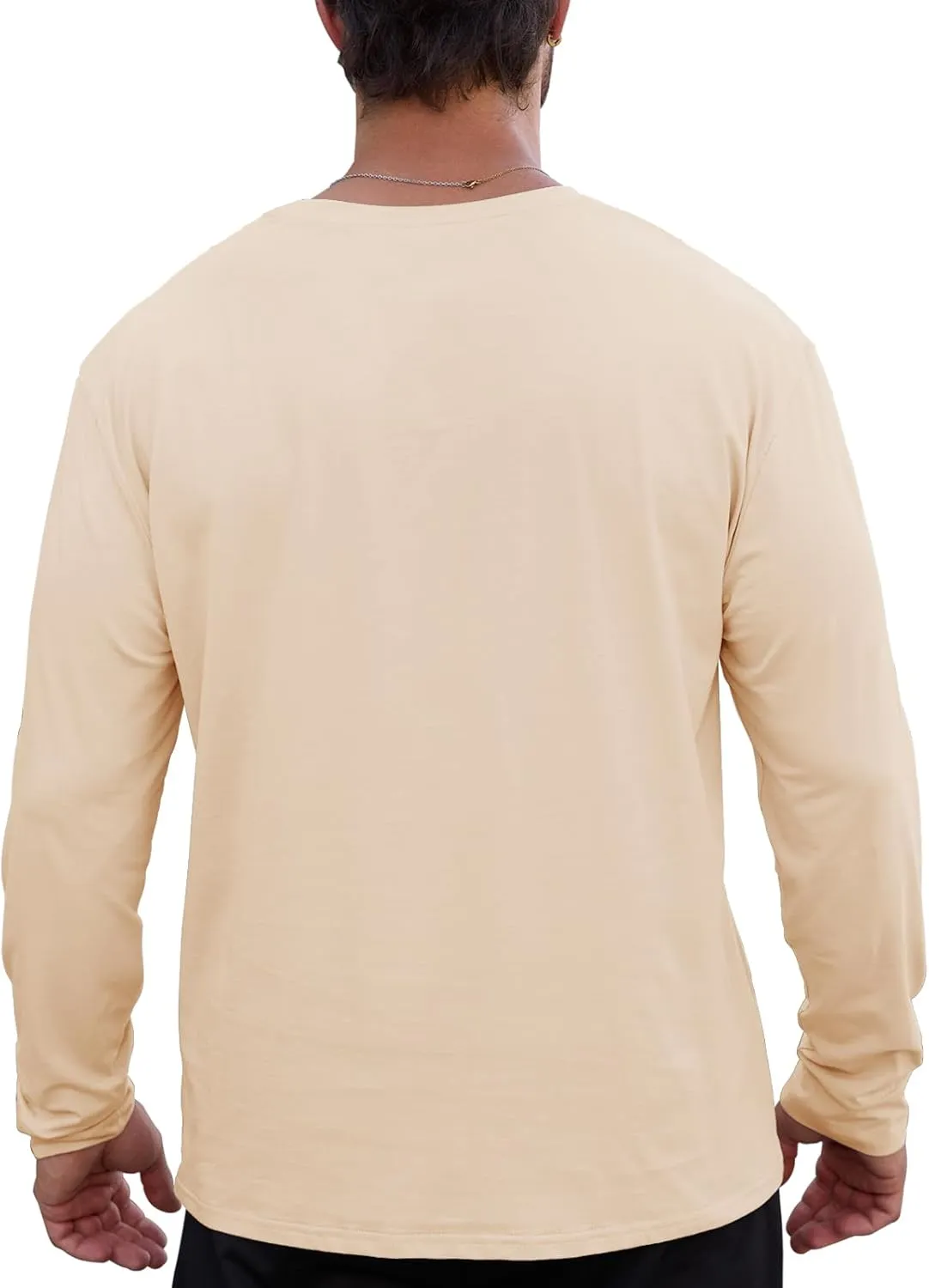 Muscle Killer Men's Gym Workout Long Sleeve T Shirt Lightweight Dry Fit Moisture Wicking Active Shirts Running Fitness Tee