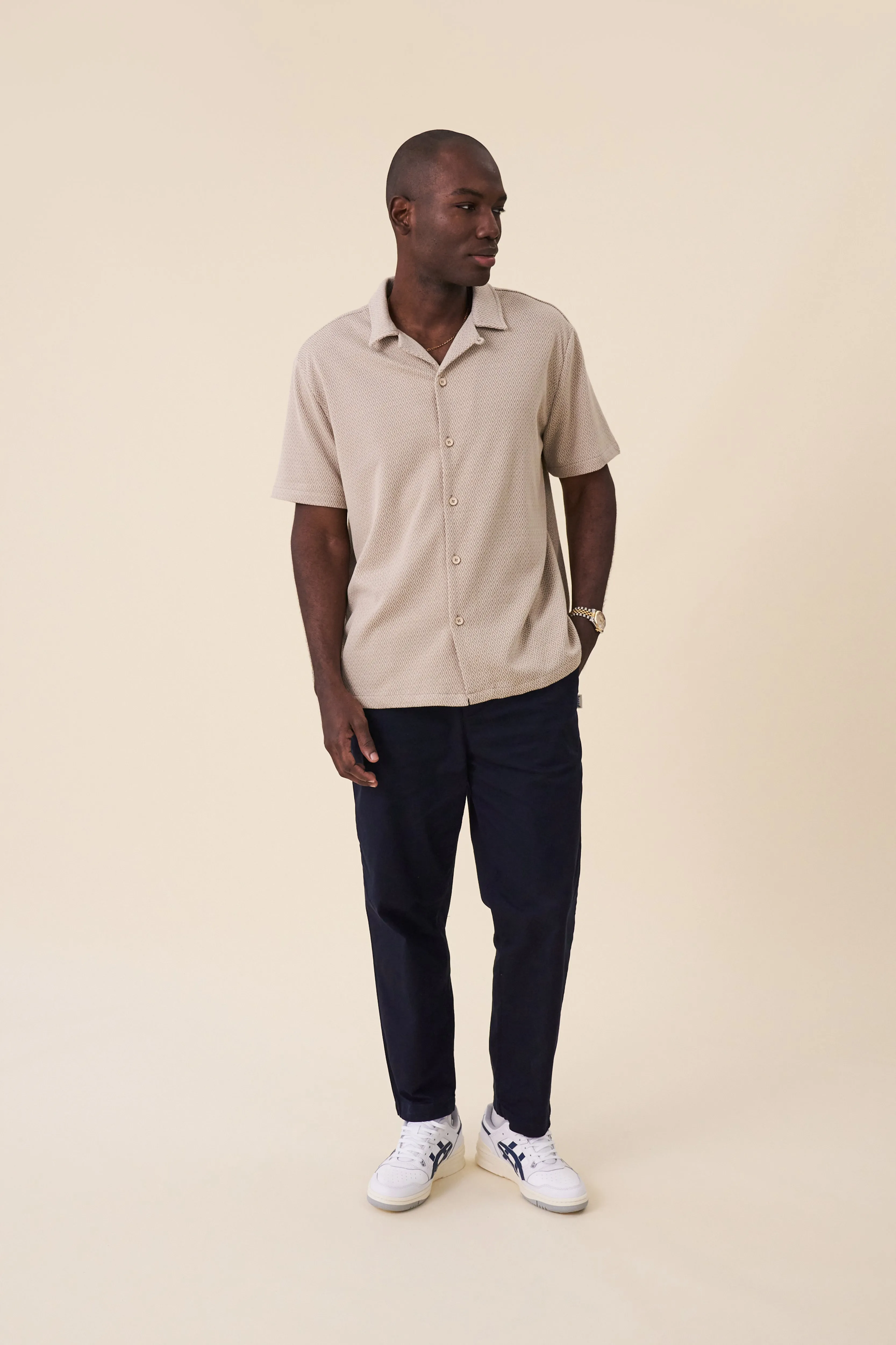 OAT DIAMOND CUBAN SS SHIRT