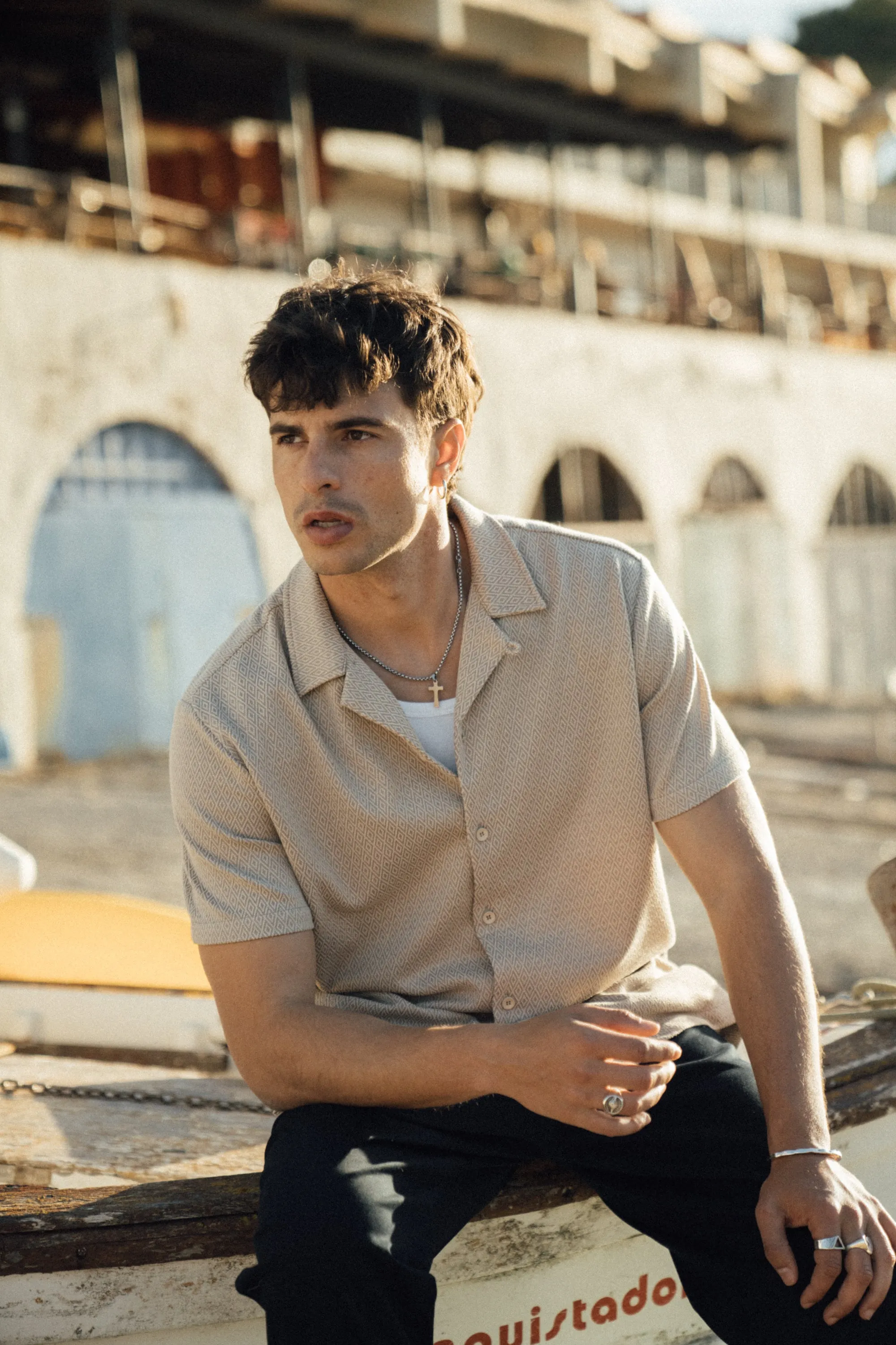 OAT DIAMOND CUBAN SS SHIRT