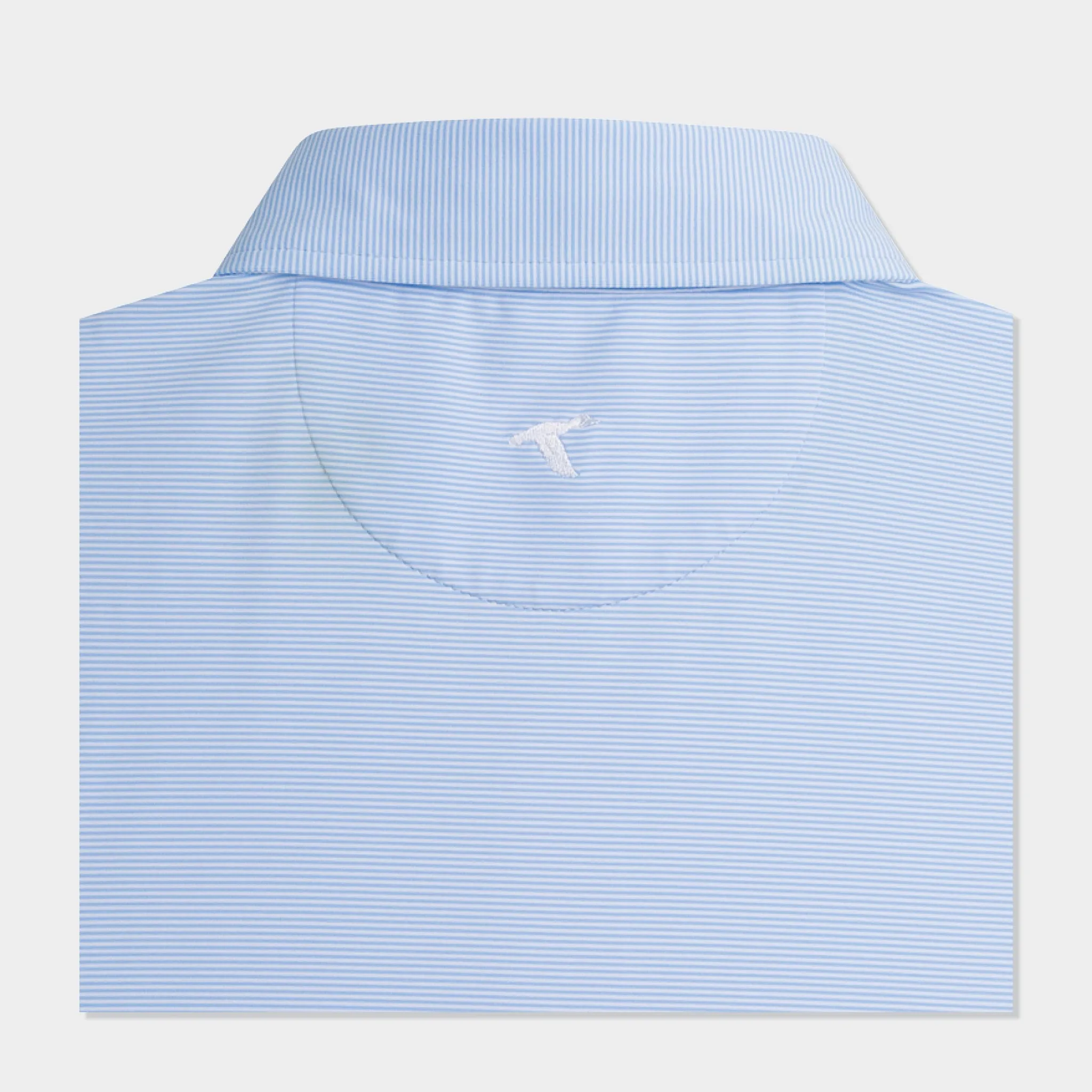 Oklahoma Pinstripe Performance Polo