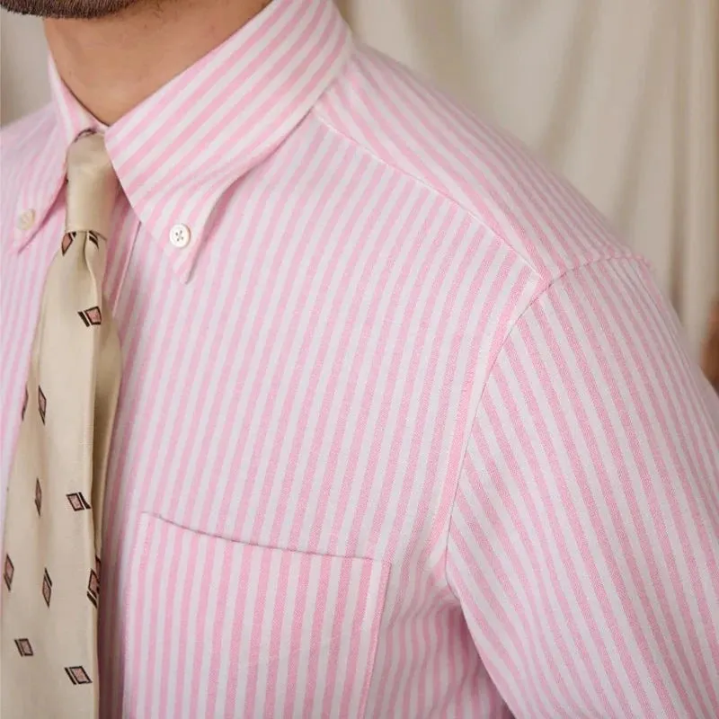 Oxford style casual cotton shirt