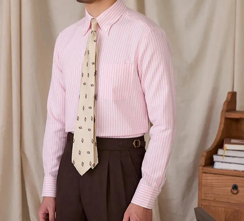 Oxford style casual cotton shirt