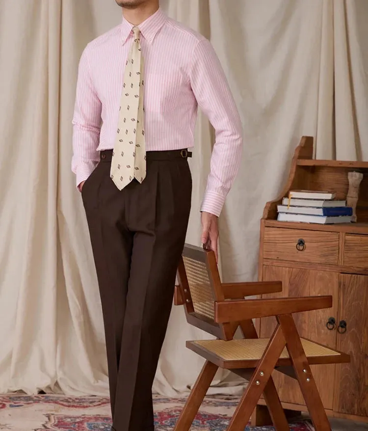 Oxford style casual cotton shirt