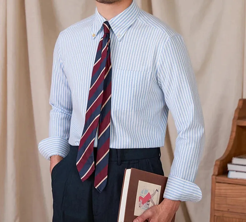 Oxford style casual cotton shirt