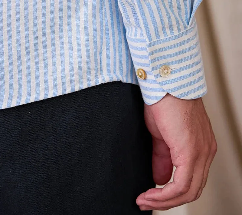 Oxford style casual cotton shirt